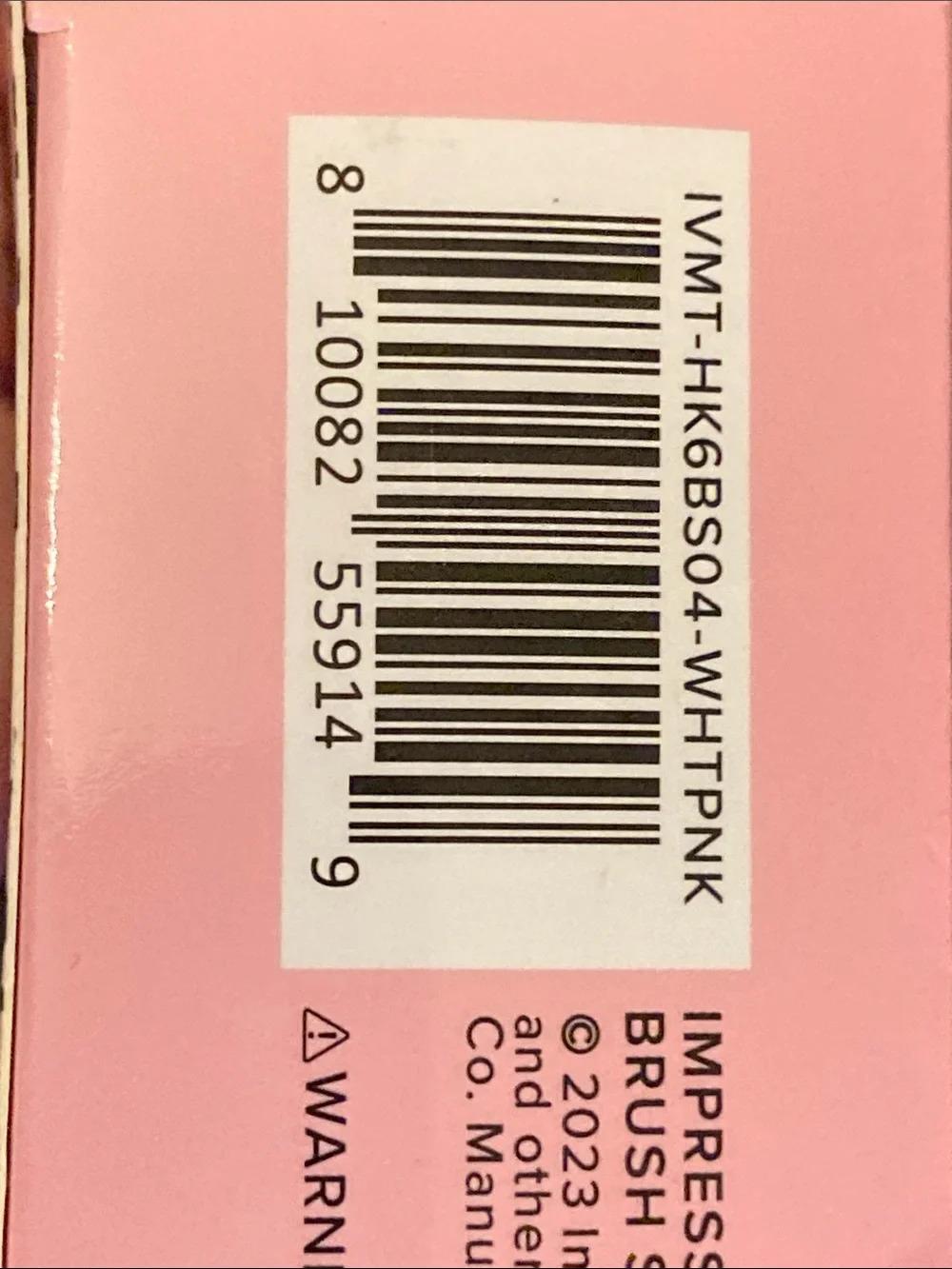 Impressions for Hello Kitty 6-Piece Makeup Brush Set - Pink & White